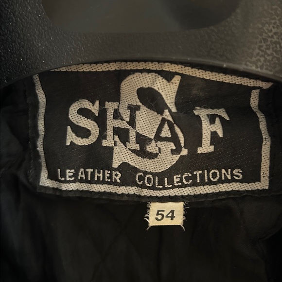 Black Leather Biker Jacket - Picture 2 of 4